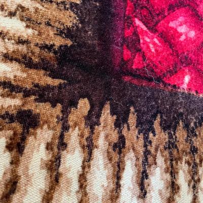 Antique Mohair Buggy Lap Robe