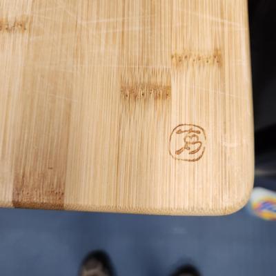 Lot of Wood Cutting Boards, Oven Racks