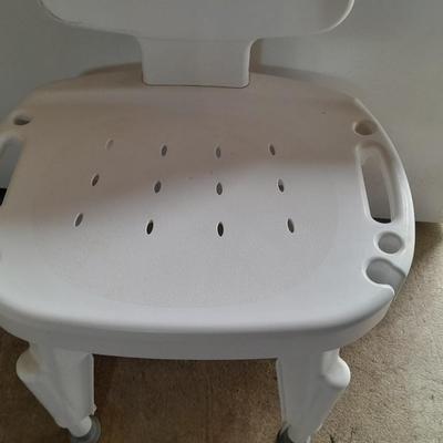Mobility assist shower chair