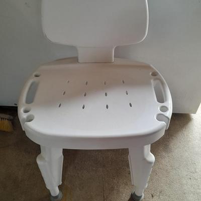 Mobility assist shower chair