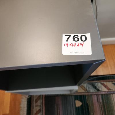 2 Stacking Storage Cubes Table each is  14x14x14
