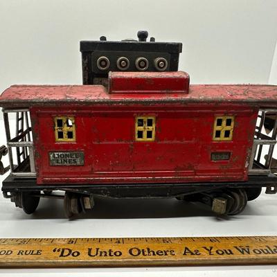 Pre-War Lionel Lines No. 258 Steam Locomotive w/ Cars & Track (See Description)