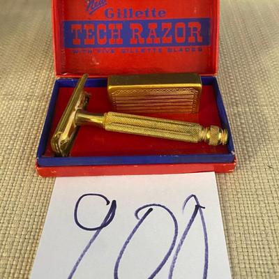 Vintage Gillette Tech Razor