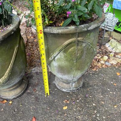 Cement Plant Pots (3)