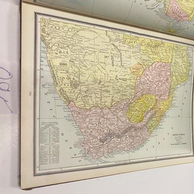 1889 Cramâ€™s Unrivaled Atlas of the World