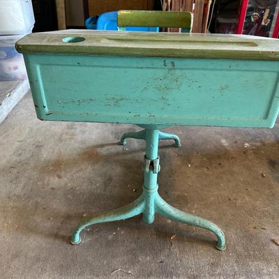 Vintage Kids School Desk