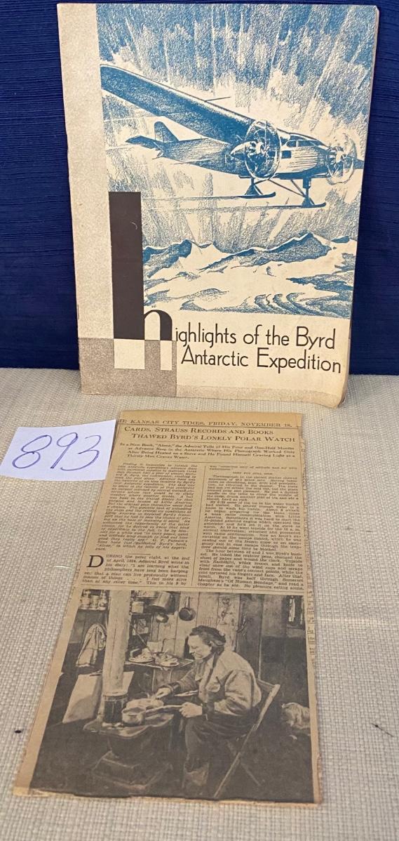 Highlights of Byrd Antarctic Expedition