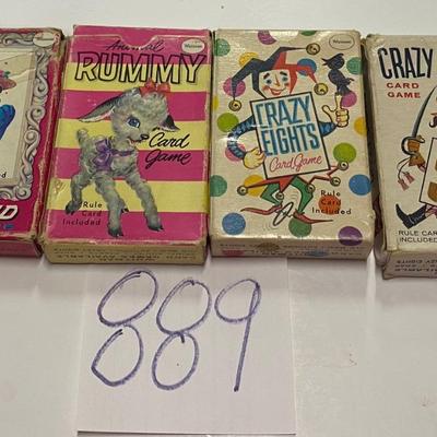 Vintage KidsCard Games