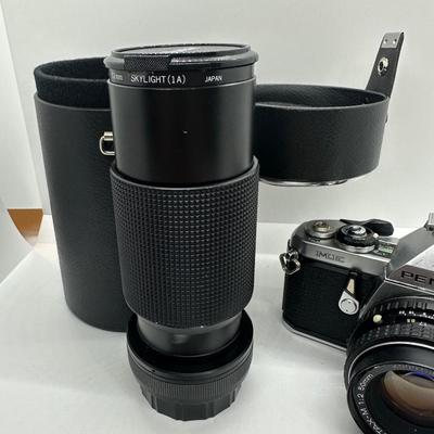 Asahi Pentax ME SLR Film Camera SMC Pentax-A 1.7/50mm W/ Lens & Flash