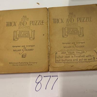 Vintage Tricks and Puzzle Books