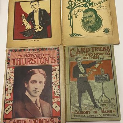 Vintage Card and Trick Books