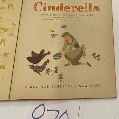 Vintage Cinderella Book
