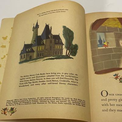 Vintage Cinderella Book