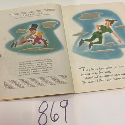 Vintage Peter Pan and The Indians