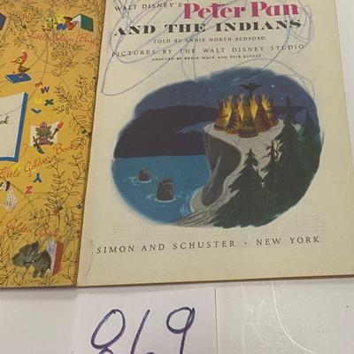 Vintage Peter Pan and The Indians