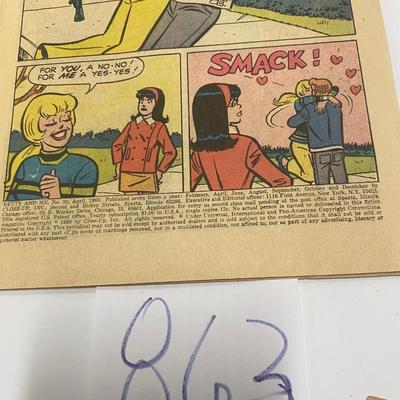 Vintage Betty and Veronica Magazine