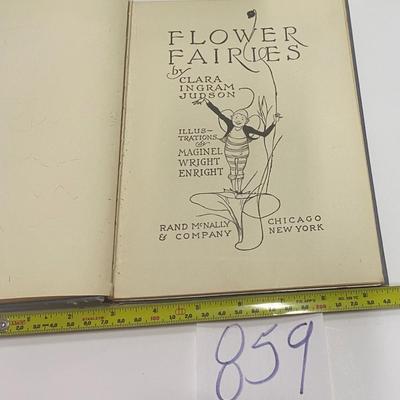Vintage Flower Fairies Book