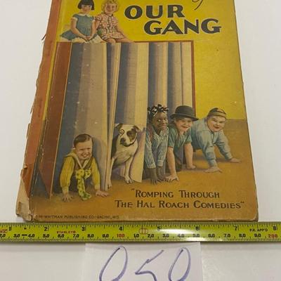 Vintage A Day With Our Gang Book