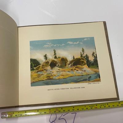 Vintage Yellowstone National Art Pictures