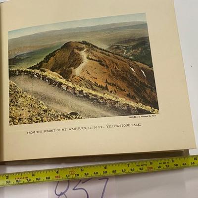Vintage Yellowstone National Art Pictures