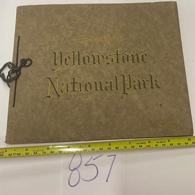 Vintage Yellowstone National Art Pictures