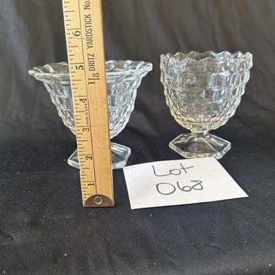 Fostoria American Glass - Footed Glasses
