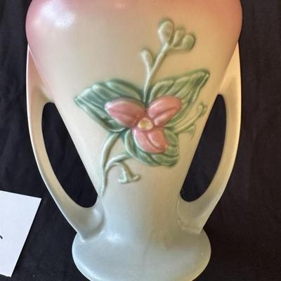 Vintage Hull Wildflower Art Pottery Double Handled Floral Decorated 9-1/2
