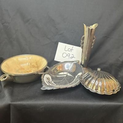 Mixed Lot of Silver Plated Items