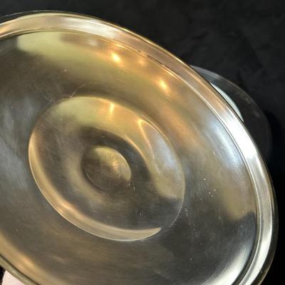 Sheffield Silver Plated Covered Vegetable Dish