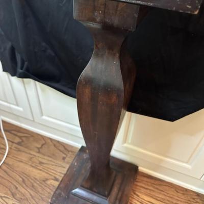 Antique Wood Plant Stand