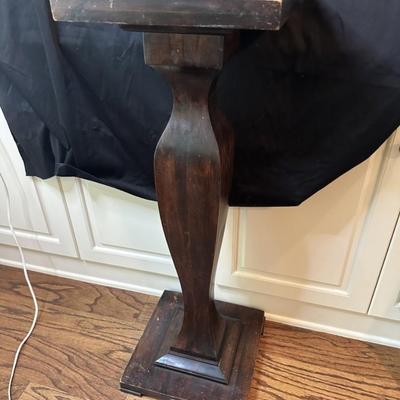 Antique Wood Plant Stand