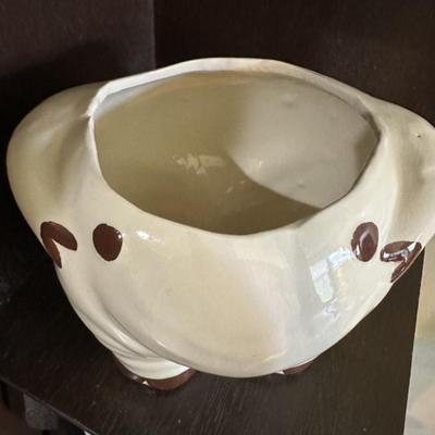 Vintage Shawnee Pottery Smiley Pig Cookie Jar