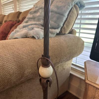 Antique Floor Lamp without Shade- Working