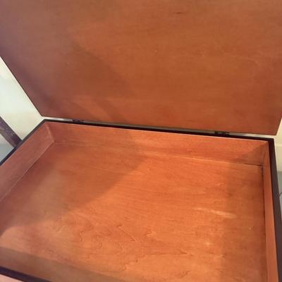 Large wooden Keepsake Box