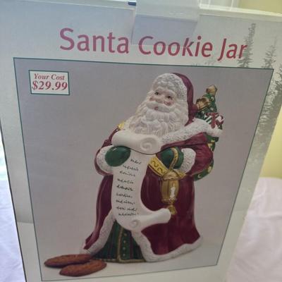 Christmas Cookie Jar in Box