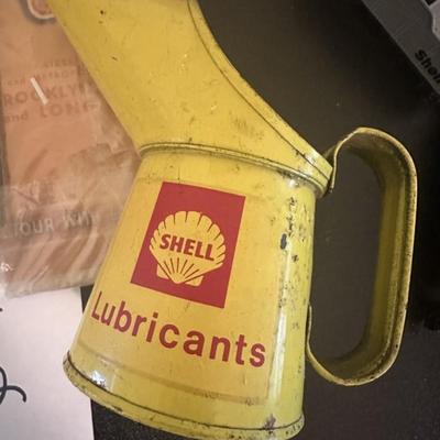 Vintage Shell Oil Company Collectibles