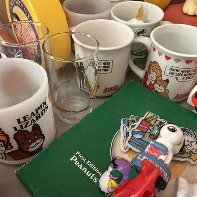 Large Lot of Snoopy and Peanuts Collectibles