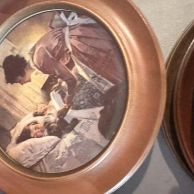 Large Lot of Norman Rockwell Collector's Plates