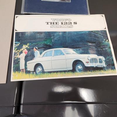 Lot of Vintage Honda Volvo Cars Brochures