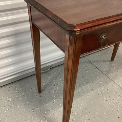 Wooden Card Table with original hardware 31