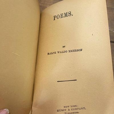 Vintage Poem Books