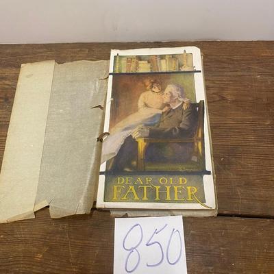 1935 Signed Dear Old Father Book
