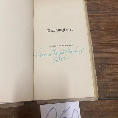 1935 Signed Dear Old Father Book