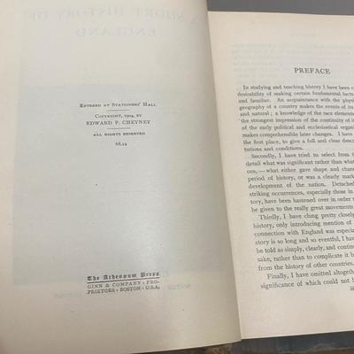 Books of England