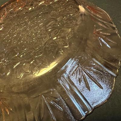 Amber & Pink Colored & Carnival Glass Dishes (M-RG)