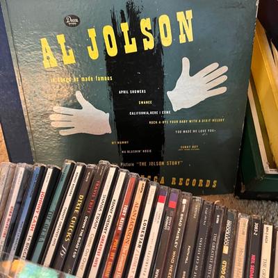 Lot Vintage Records LPs & CDs
