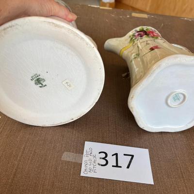 China Pot & Pitcher