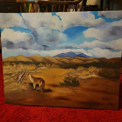 Thirty Wood Framed Canvases (M-RG)