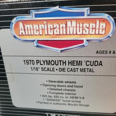 1970 Plymouth Hemi 'Cuda amd Other Die-Cast (M-DW)
