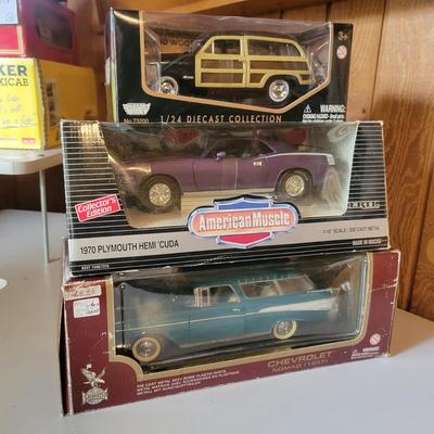 1970 Plymouth Hemi 'Cuda amd Other Die-Cast (M-DW)